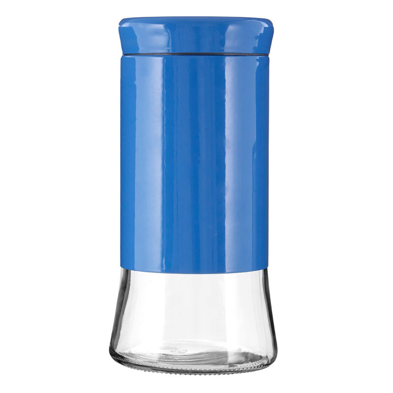 Metal Jar, Blue
