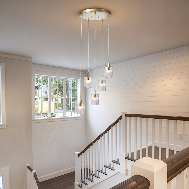 5 - Light Dimmable Cluster Pendant Light
