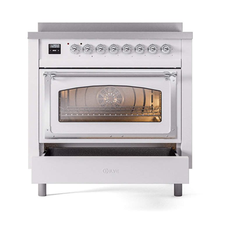 ILVE Nostalgie II Noblesse 36 in Induction Range, 30 cm H x 20 cm W