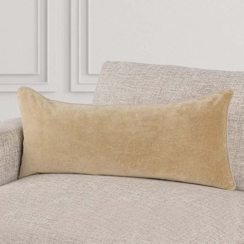 Heirloom Rectangle Throw Pillow, Wheat