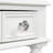 Retro Makeup Desk With Large Mirror, 3-Drawer Dressing Table For Jewelry Storage, Elegant Console Table For Bedroom, Living Room, Hallway & Foyer