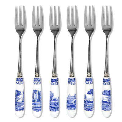 Classic Blue Italian - Pastry Forks