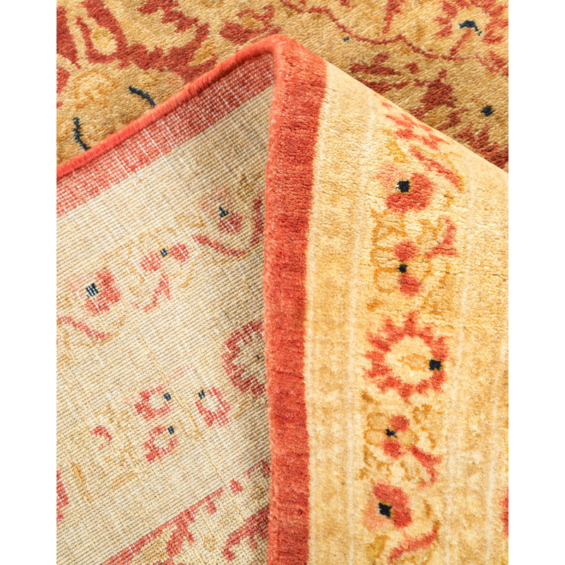 Classic One-of-a-Kind 6' 3" X 9' 7" Hand Knotted Area Rug