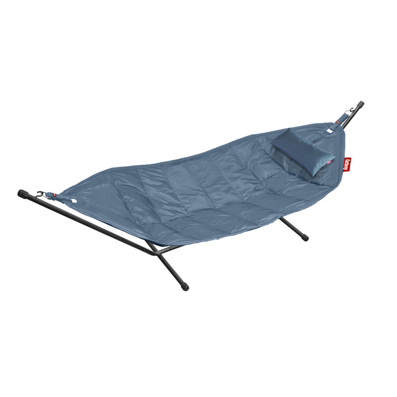 Headdemocks Deluxe Hammock with Stand, Jeans Light Blue