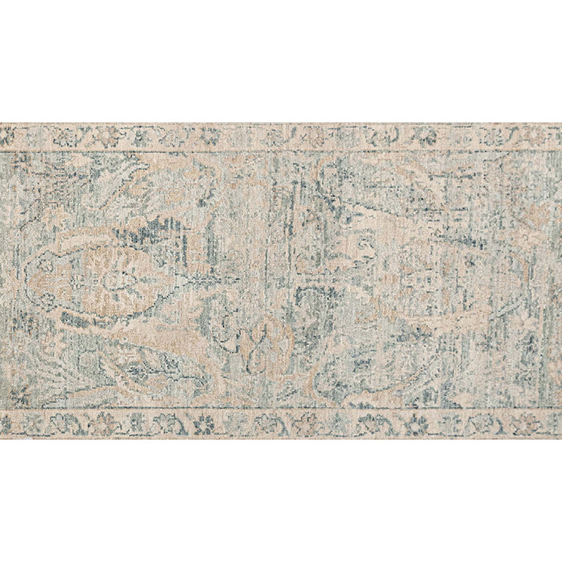 Tapis en laine noué à la main, Tapis de couloir 2 pi 6 po x 12 pi