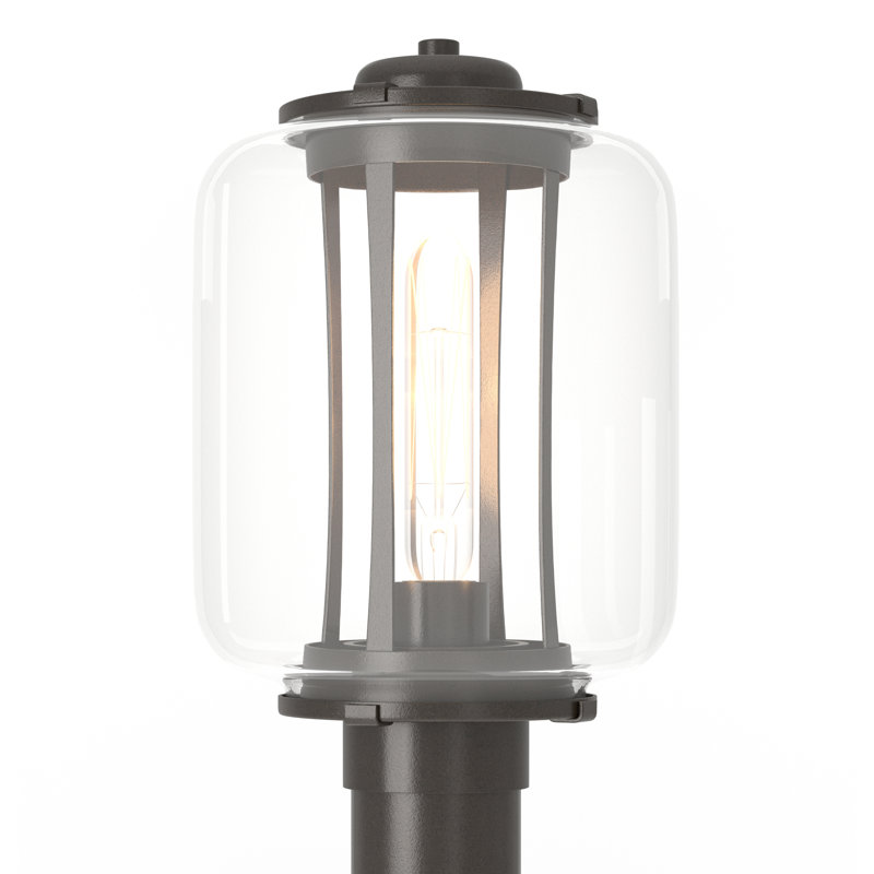 Fairwinds Outdoor Post Light - Clear Glass, Coastal Oil Rubbed Bronze