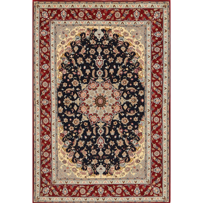 Oriental Indoor Rug, Rectangle 6' x 9'