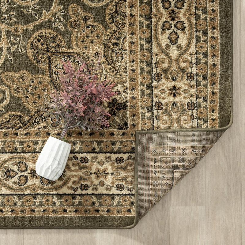 Tapis à motif floral de la collection Anoush de Luxe Weavers, Rectangle 8 pi x 10 pi
