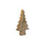 Décoration de table arbre de Noël emboîté avec perles, 8 po H