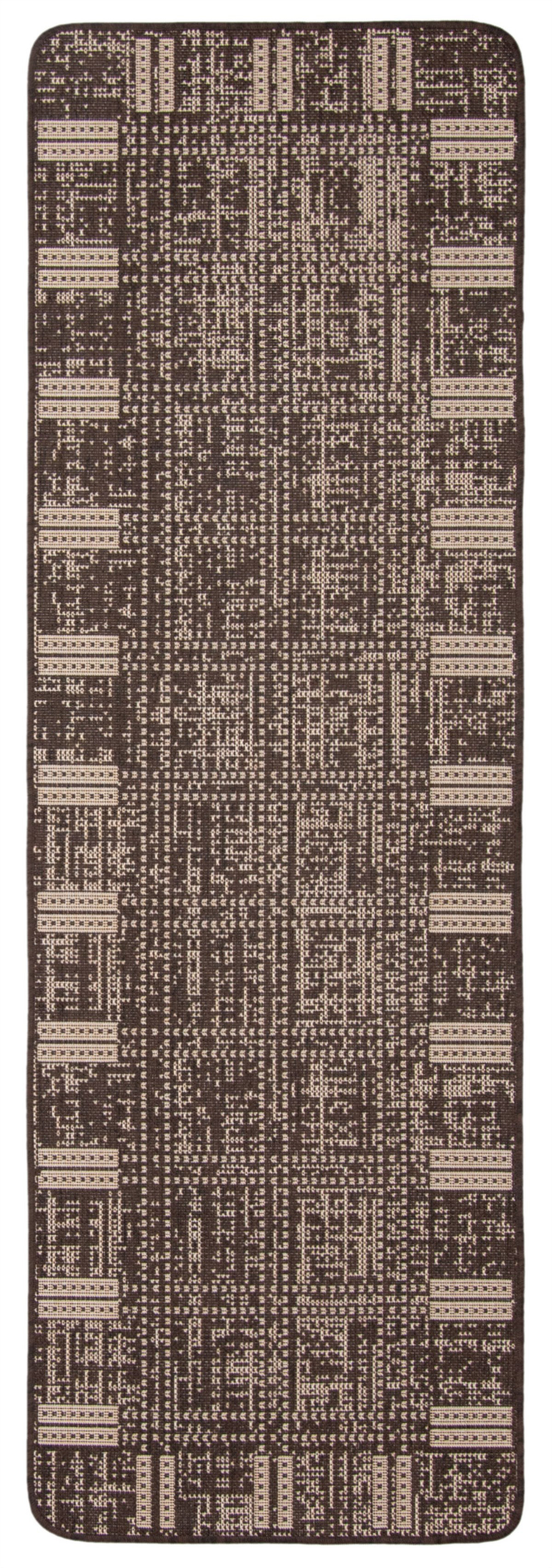 Gracie Oaks Bralon Indoor/ Outdoor Chocolate Rug | Wayfair