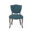 Élégant fauteuil en velours-1833380535