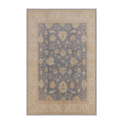 Tapis oriental brun / bleu Hrant