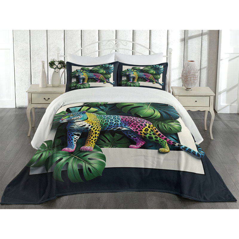 Polyester Coverlet, Queen Coverlet + 2 Standard Shams
