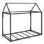 Lit plateforme simple en métal-580374957