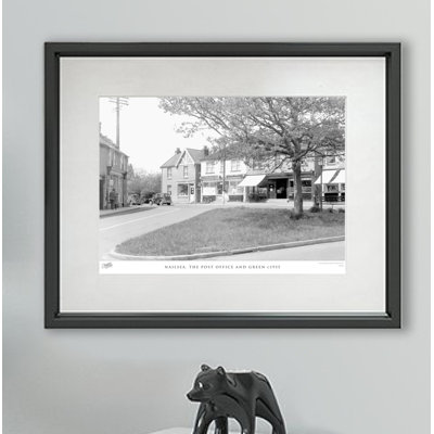 Nailsea, The Post Office And Green C1955 - Single Picture Frame Print