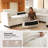 Amabilia L Shaped Upholstered Boneless Corner Modular Sectional Sofa Cloud Couch - Chenille Fabric-951997442-951997443