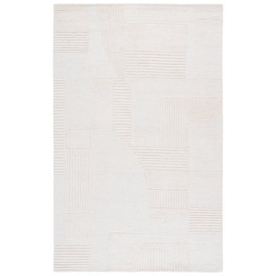 Harvest Hand Tufted Wool; Cotton Abstract Indoor Rug