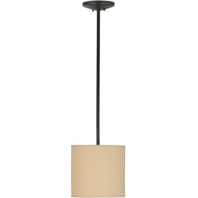 Luminaire suspendu tambour 1 lumières unique