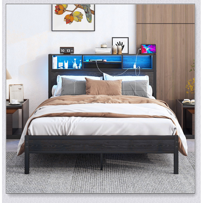 Black / Double Bed