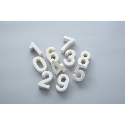 Patrina Text & Numbers Letter Block