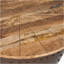 Table basse en bois et fer