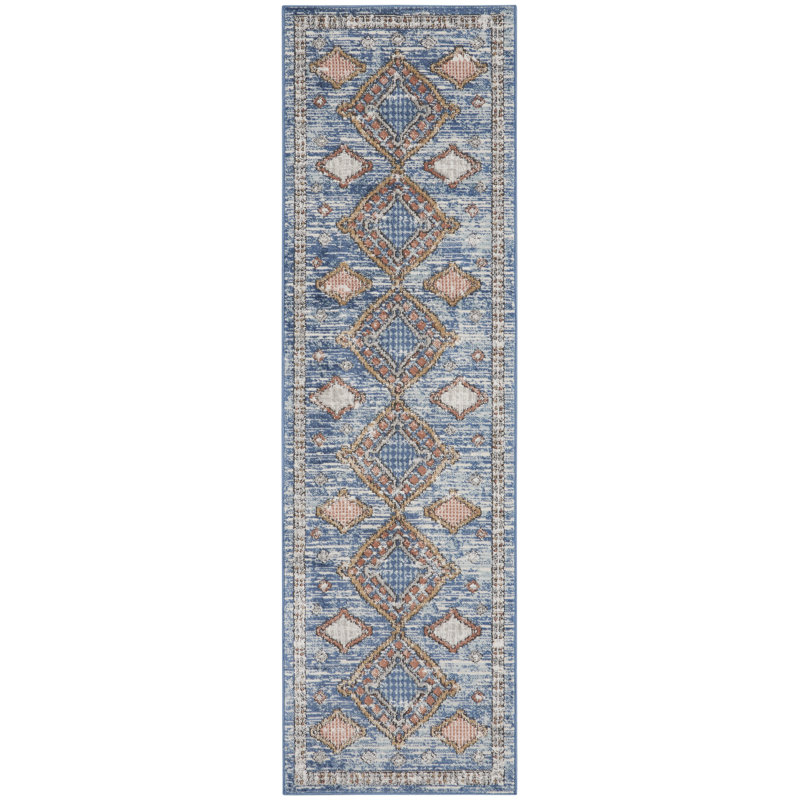 Brinkema Geometric Indoor Rug, Runner 2'2" x 7'6"