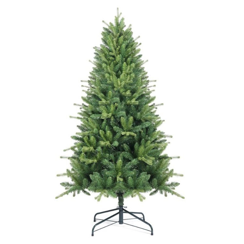 Arbre de Noël artificiel 6 pi avec branches en PE / PVC