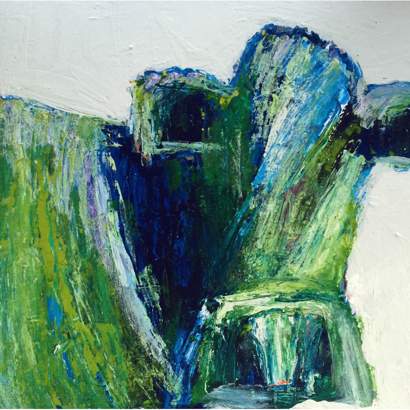 Michelle Rivera - Wrapped Canvas Painting, 45cm H x 45cm W x 3.81cm D