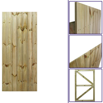 Narmada 180 cm H Gate Fencing