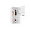 Armoire à pharmacie Kaser avec miroir et tablettes, avec option de position verticale ou horizontale, solution de rangement de salle de bain moderne