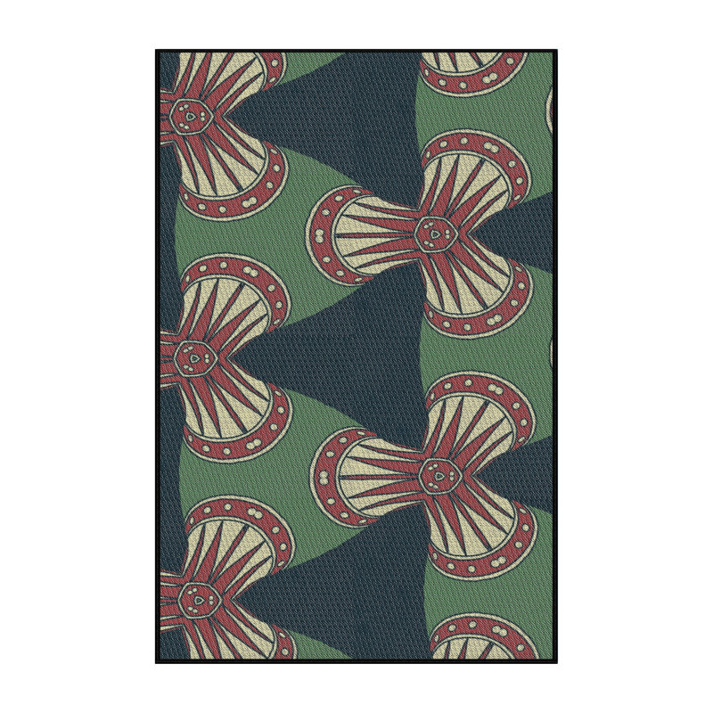 Achouhada Indoor Rug, Rectangle 5' x 7'
