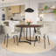 Zerrin Round 48'' Solid Wood Dining Table-1836788427