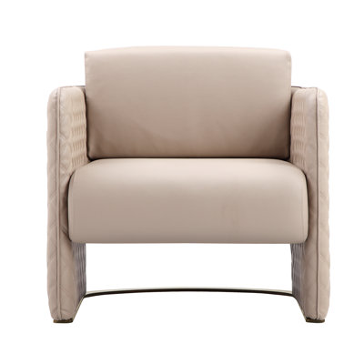 Lusso 29" Wide Tufted Club Chair