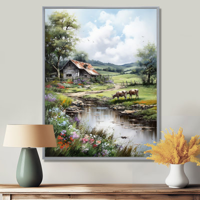 Relaxing Farm Charm - Farm Wall Art