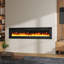 Adjustable flame Electric Fireplace-1972976665