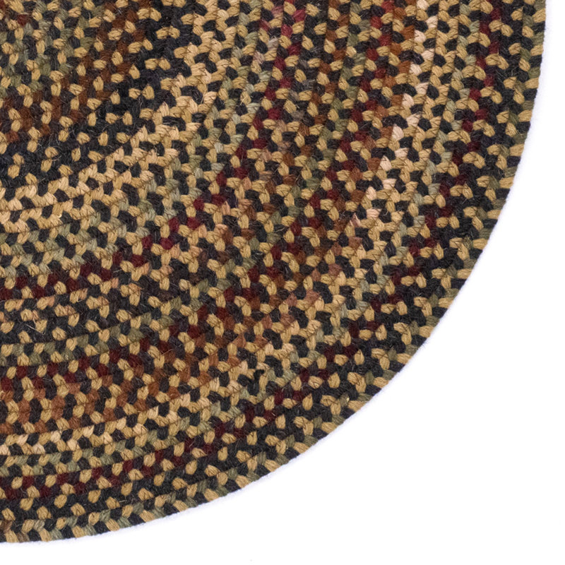 Fort Lupton Wool Indoor Rug, Round 5'6"