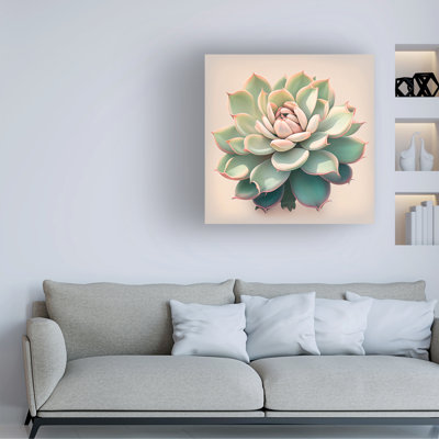 Incado Echeveria Pulidinis Canvas Art