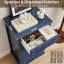 Commode embossée à 5 tiroirs l 20,07 po-201841935