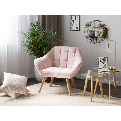 Zariah Velvet Armchair