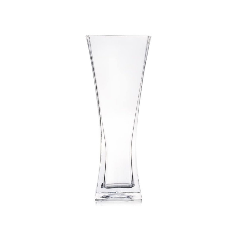 Jaiceon Glass Table Vase, 10" H x 4" W x 4" D