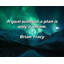 Citation artistique «Un but sans plan n'est qu'un rêve.» Toile tendue par Brian Tracy-213005435