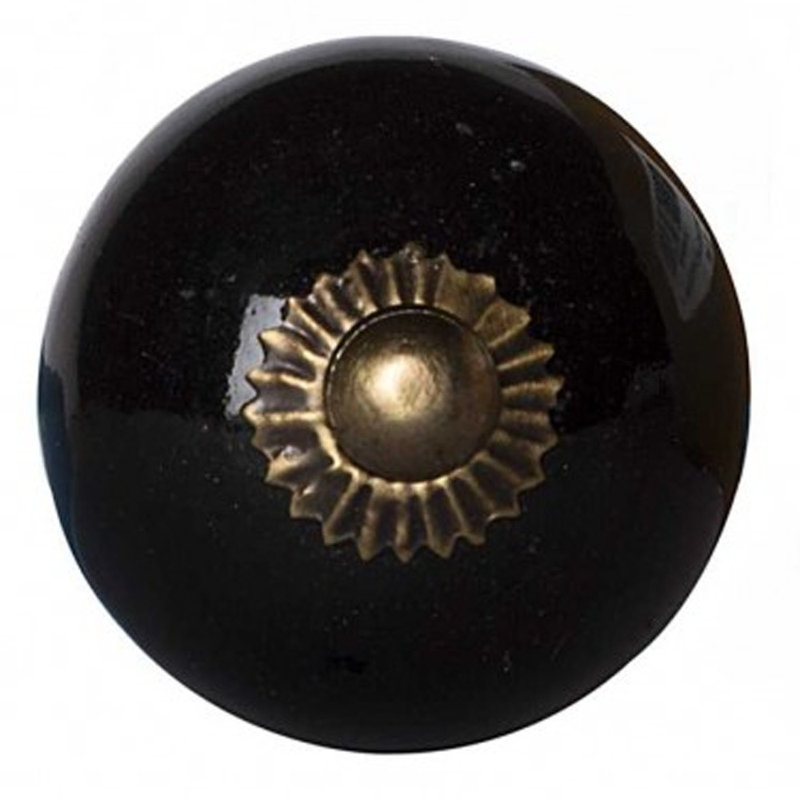 Aintzane Handpainted 1 1/2" Diameter Round Knob Multipack