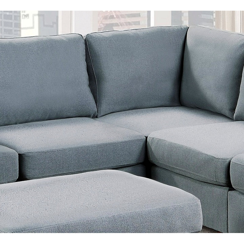 Ensemble de canapé modulaire Furniture, Bleu clair