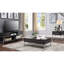 Table basse rectangulaire avec plateau relevable