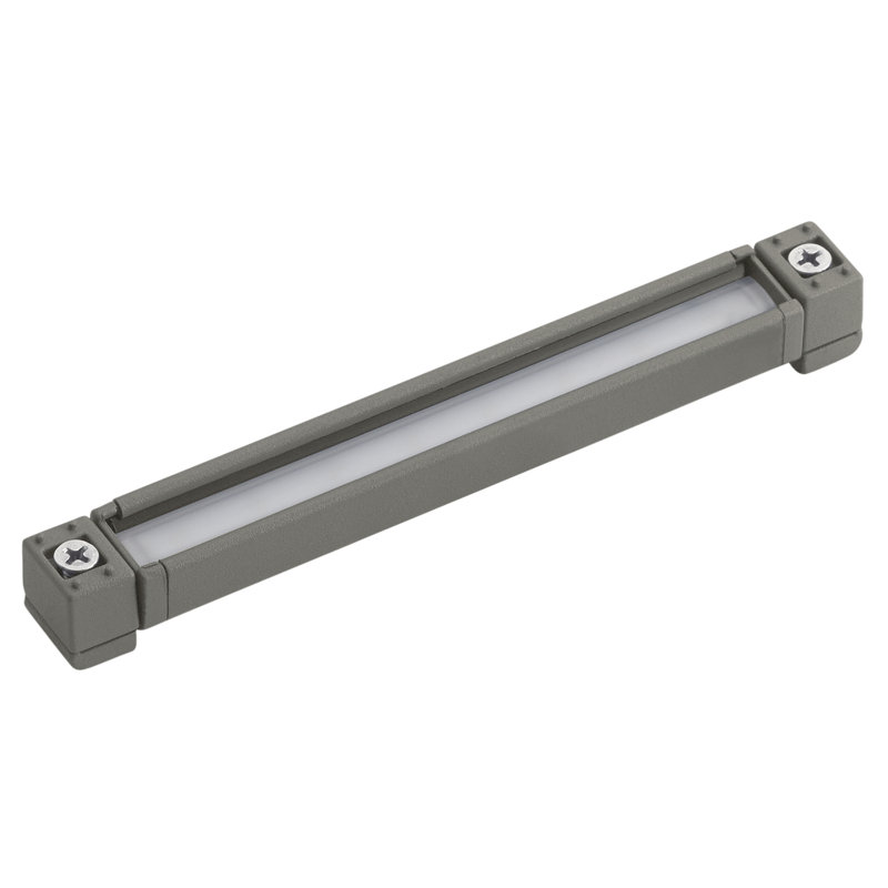 Barre d'éclairage DEL sous l'armoire 6 po, Gris