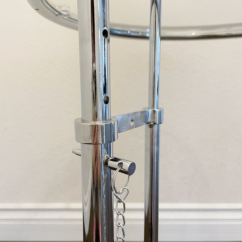 Anicet Glass Top End Table
