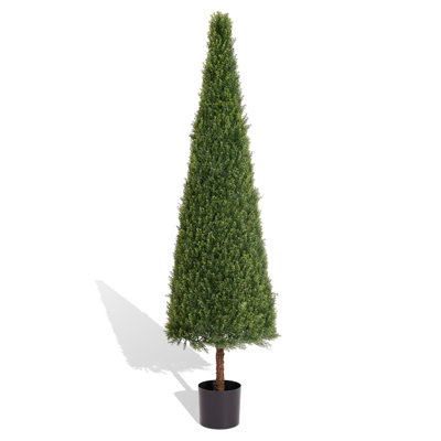 Décorations pour le salon intérieur arbre extérieur buis artificiel topiaire arbre en pot 180 cm 1 pièce / ensemble