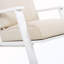Chaise longue de patio avec coussin-583783906