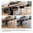 Ginko Modern Adjustable Bar Stools, Swivel Counter Stools with Upholstered Seat, Backrest, Footrest and Metal Frame for Kitchen and Home Bar -892719851-898201623-935555700