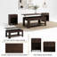 Ensemble de tables basses 3 pièces Magnolia-887000662